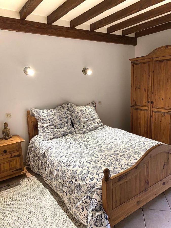 Maison Traditionnelle Normande Avec Piscine Hotot-en-Auge Luaran gambar